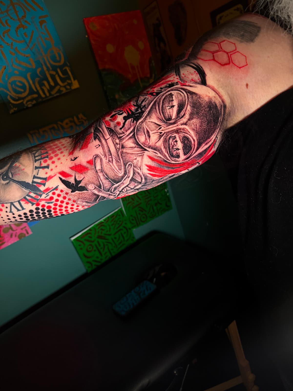 Alex Rodriguez tattoo work 6